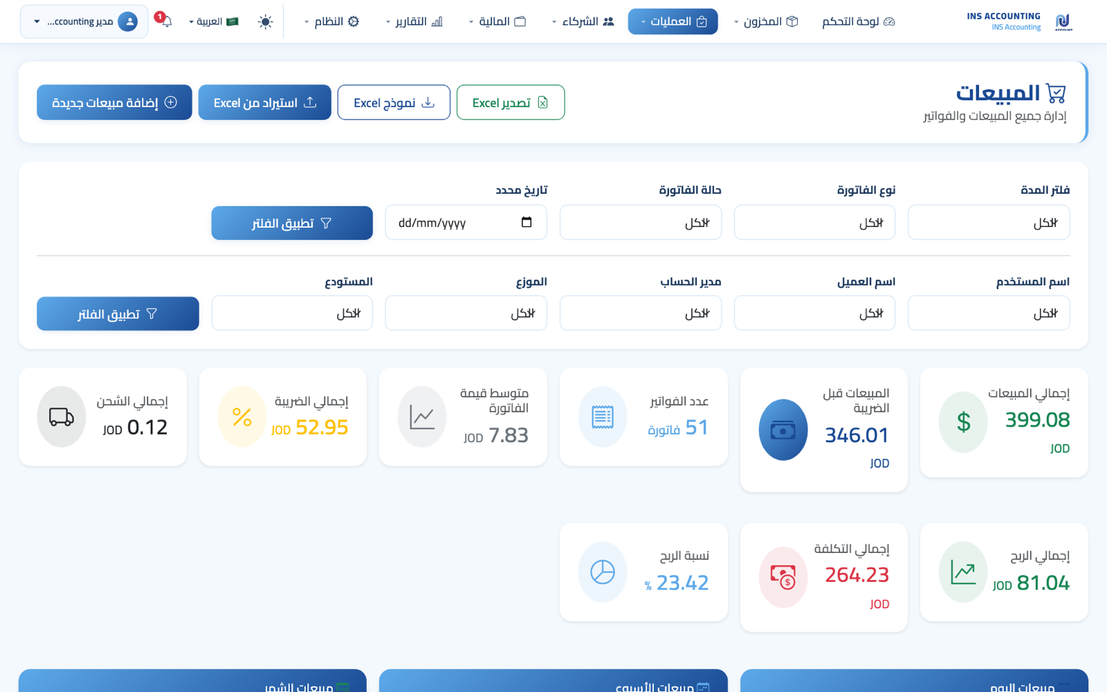 From invoice to receivables